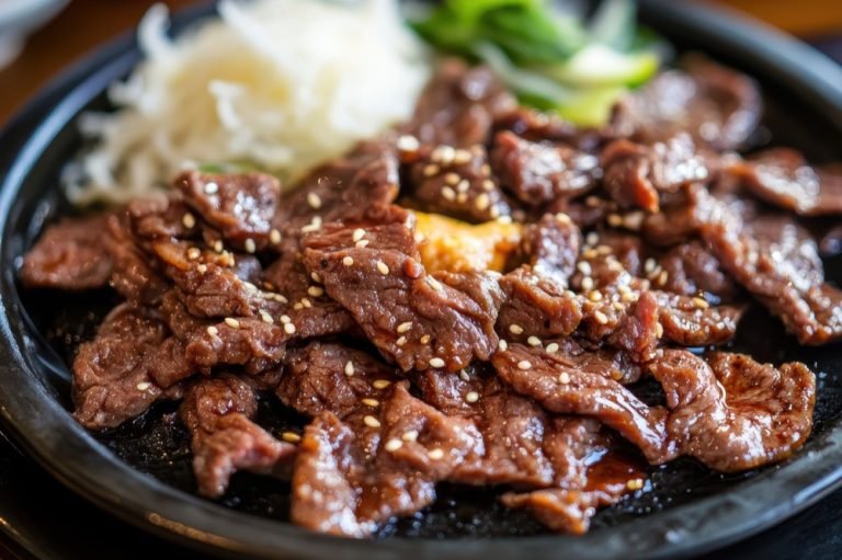 韓式烤牛肉醃法怎麼做？安格斯黑牛燒肉片在家煎出甜鹹蒜香