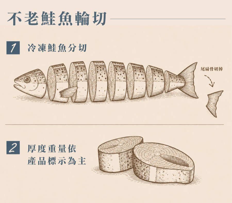 輪切:整尾橫切的圓片